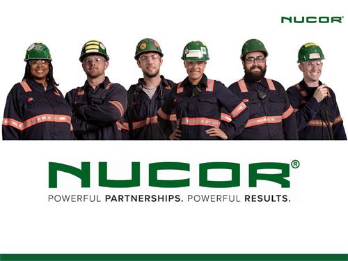 Nucor Steel is our Adopt-a-School partner